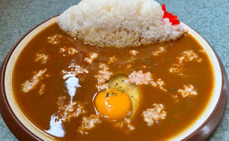 月見カレー