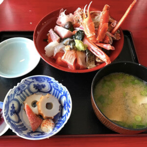 カモメ亭 松江 美保関 海鮮丼