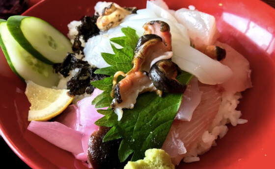 カモメ亭 美保関 海鮮丼 松江