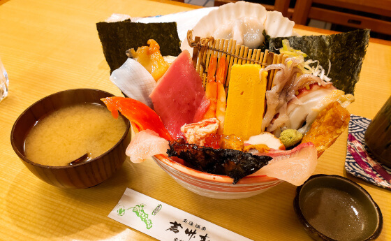 若竹寿司 玉造 海鮮丼 松江