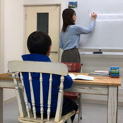 LINO English Plusの授業の様子