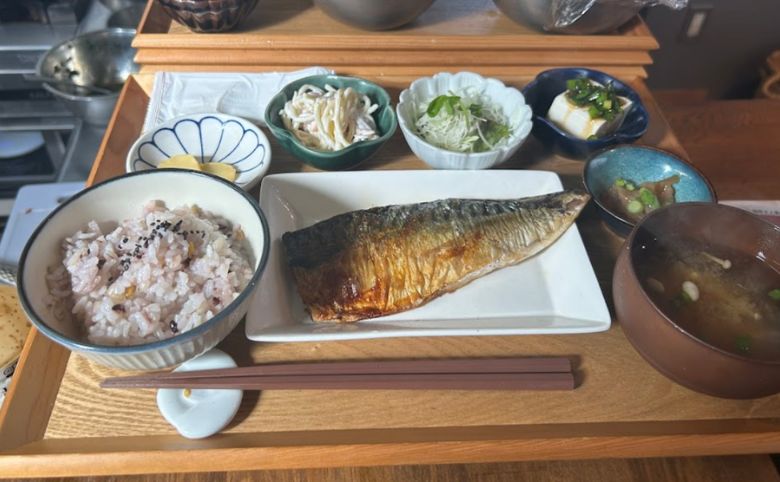 焼き鯖定食