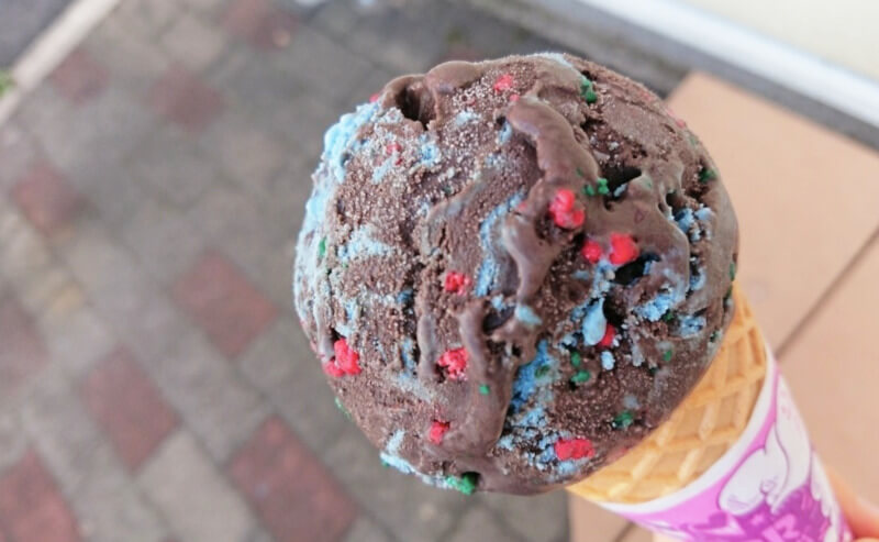 松江市にあるサーティーワンアイスクリームのチョコミント