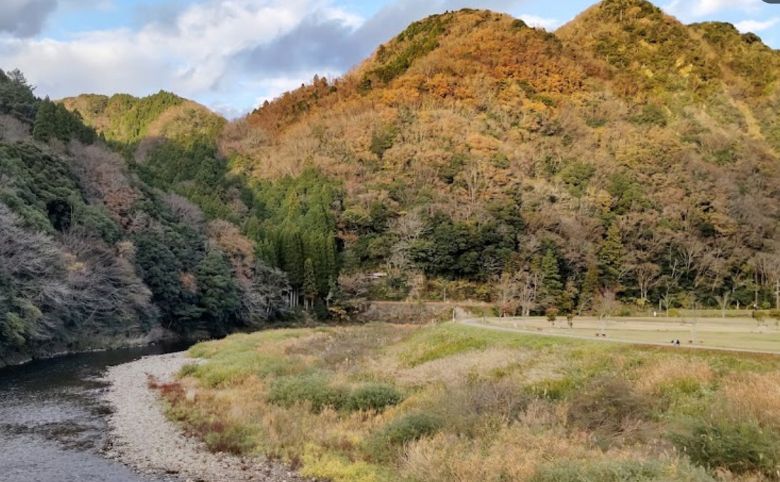 キャンプ場の景色