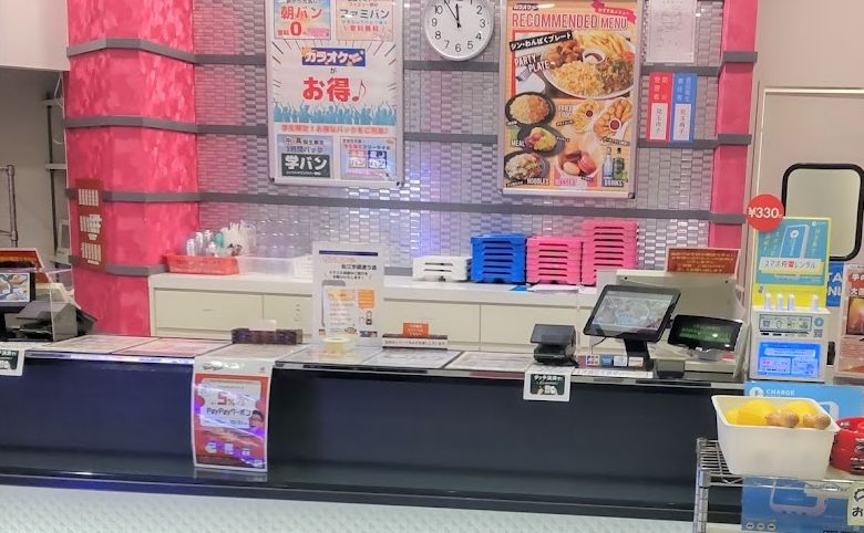 カラオケBanBan松江学園通り店店内