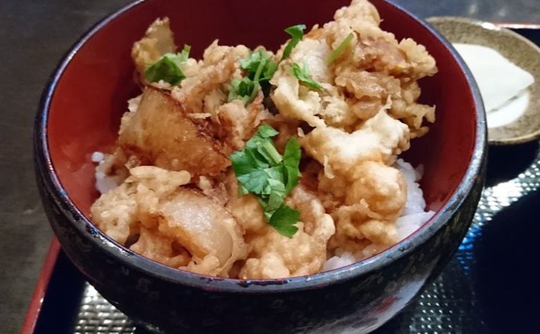 まるなかうーめん天丼