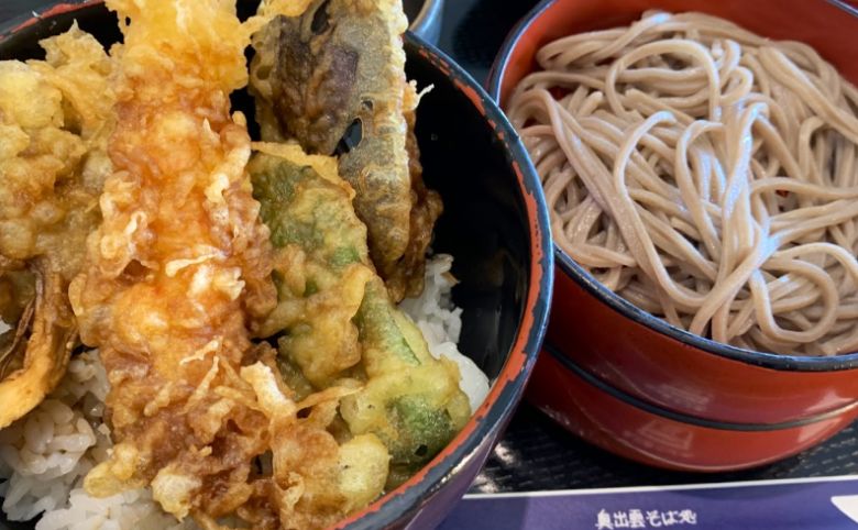 奥出雲そば処 一福 松江駅前テルサ店天丼