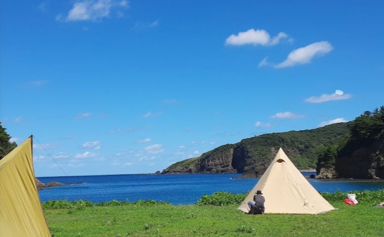 桂島海水浴場キャンプ場