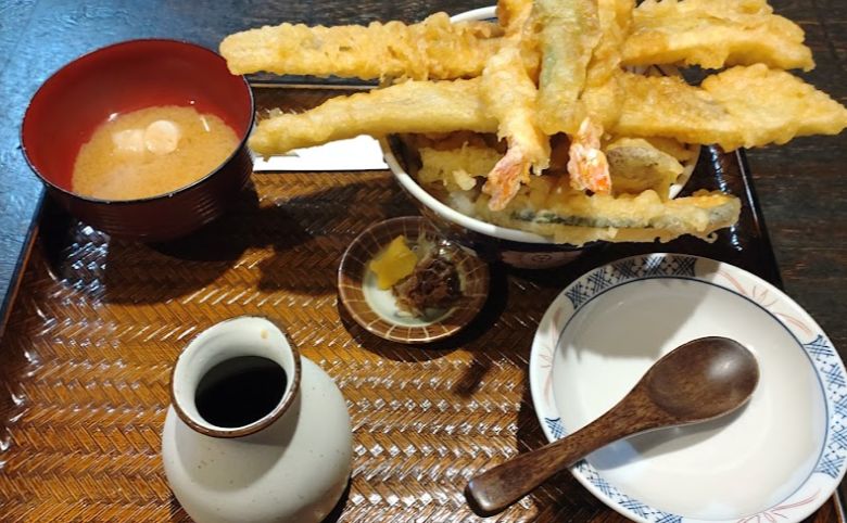 おいでやす おおきに屋天丼