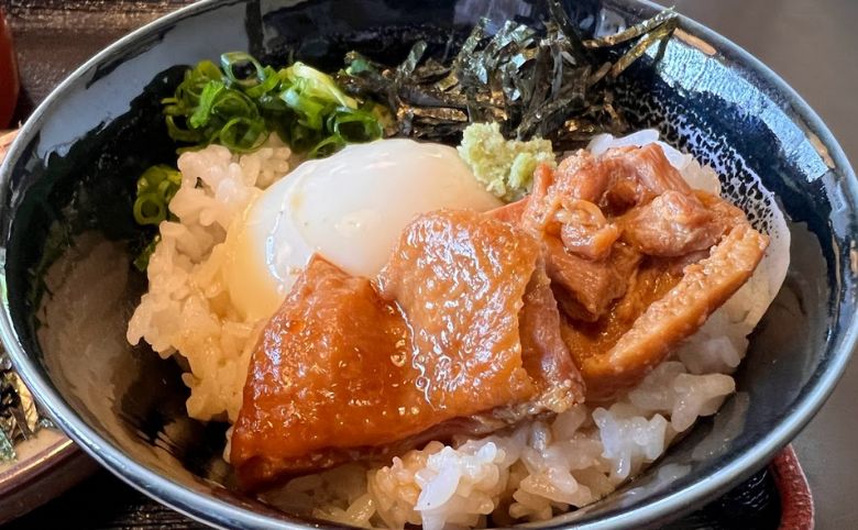 神代そば親子丼