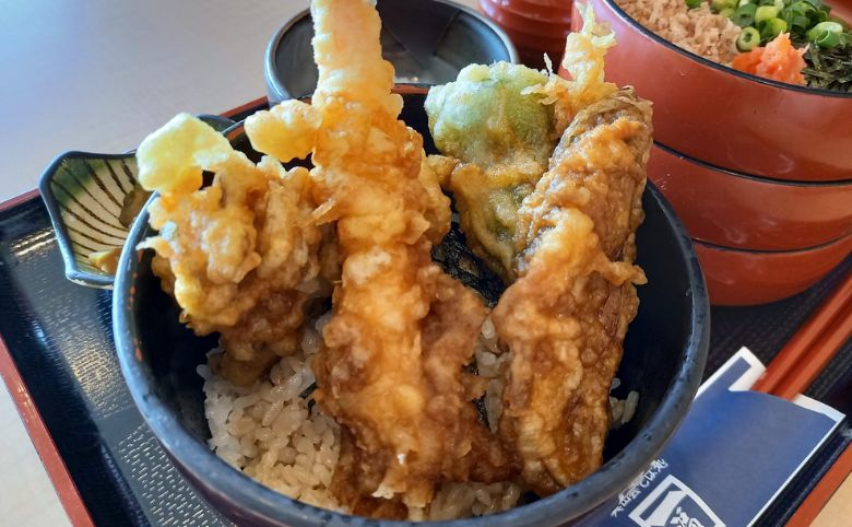 奥出雲そば処 一福 松江駅前テルサ店天丼