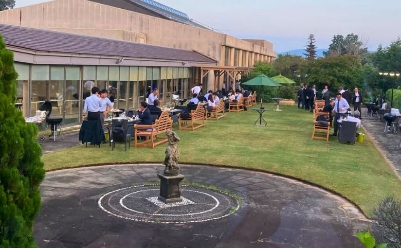 松江イングリッシュガーデン BBQビアガーデン