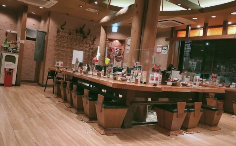 拉麺屋 神楽 松江店店内