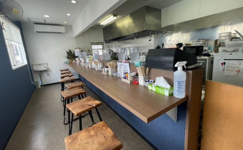らーめん満星一丁目店内