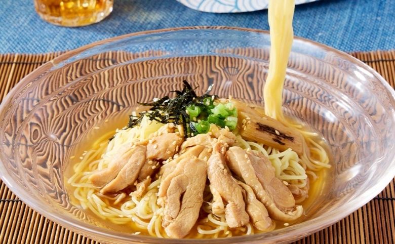ミスタードーナツ 松江鶏と炙りねぎのさっぱり涼風麺