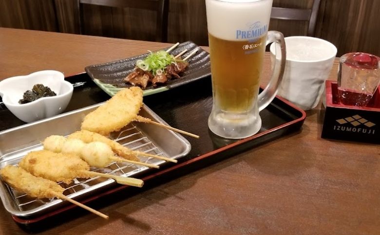 大衆酒場 串かっちゃんの串焼き
