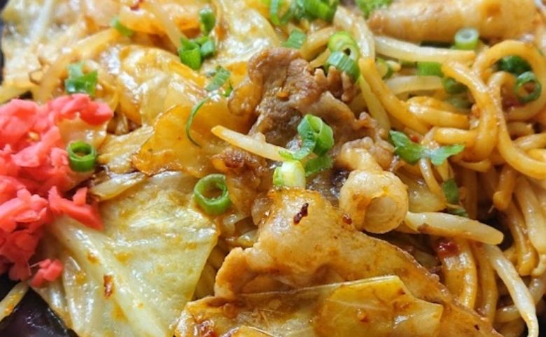 大阪やき三太 松江学園店の焼きそば