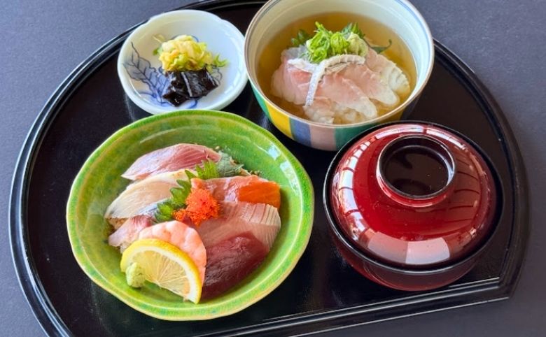 京らぎ 黒田店の鯛茶漬け