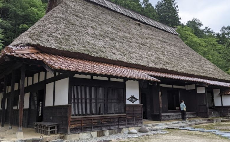 道の駅 匹見峡近くの美濃地屋敷