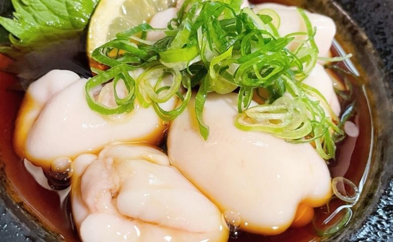 和ごころ料理 隠れみのの白子ポン酢