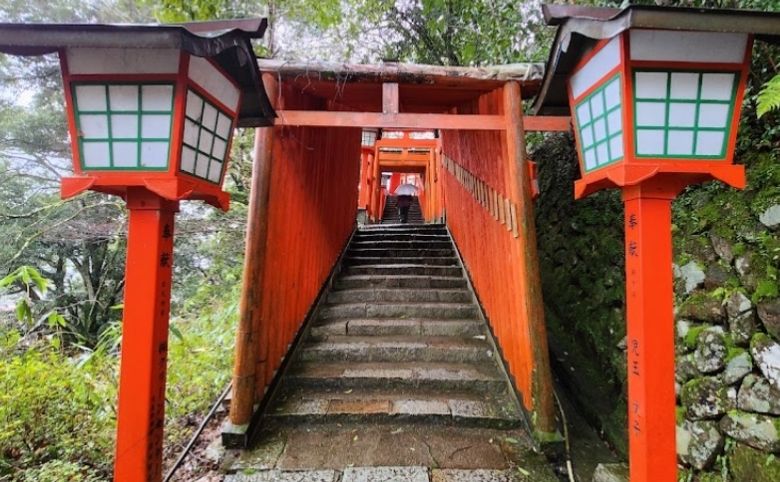 太皷谷稲成神社の千本鳥居