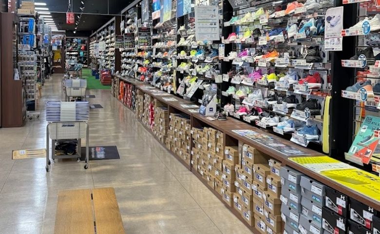 スーパースポーツゼビオ 松江東津田店の店内