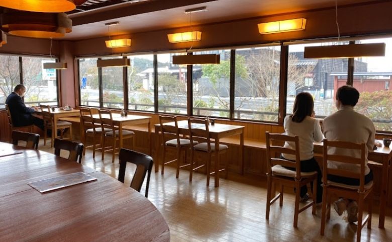 鯛茶漬けが食べられる京らぎ 黒田店の店内