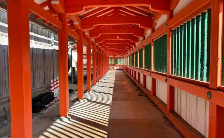 日御碕神社の境内