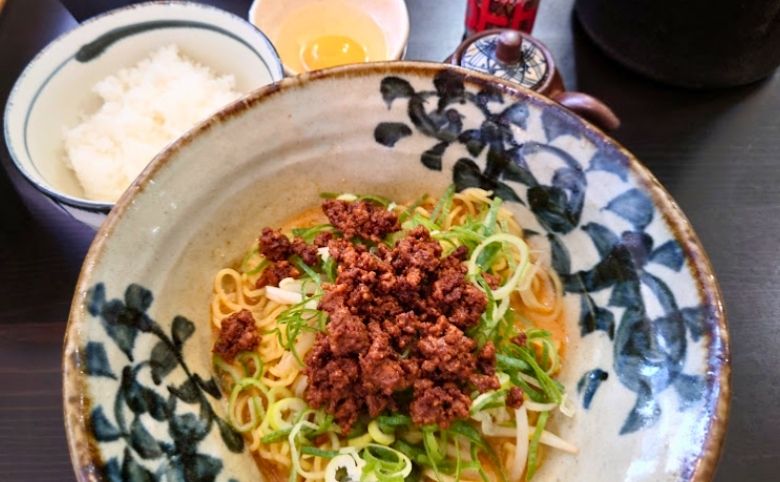 麪家 ひばりの汁なし担々麺