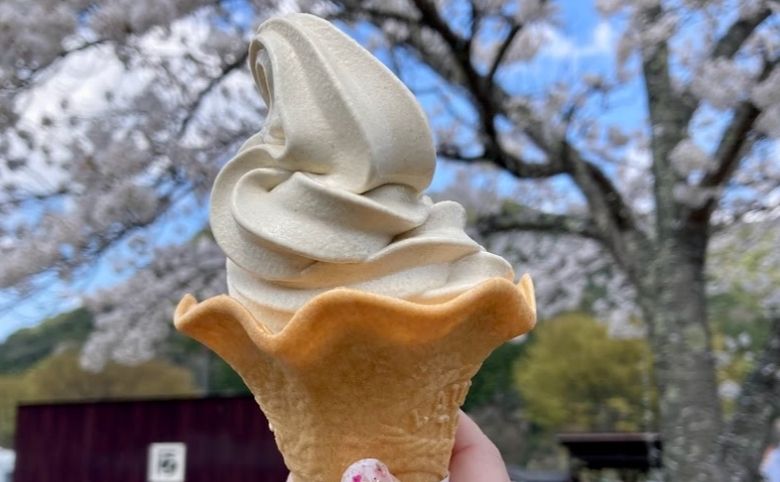 道の駅 津和野温泉·なごみの里のソフトクリーム