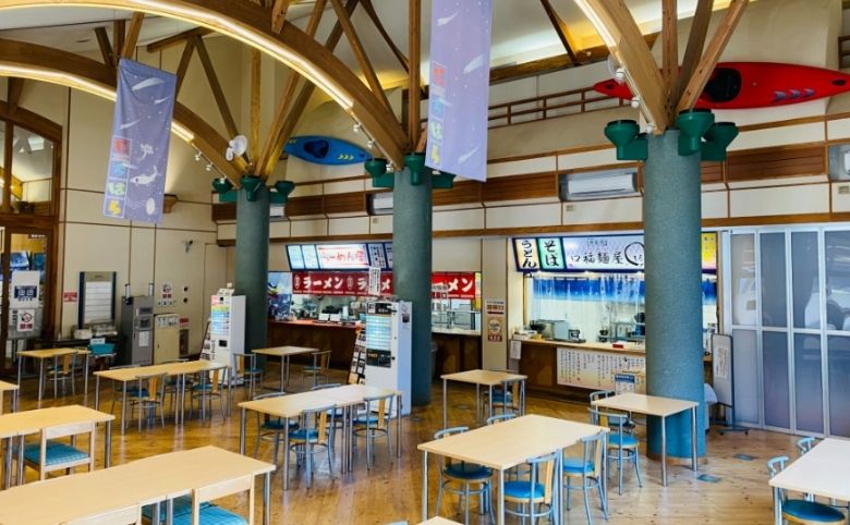 道の駅 シルクウェイにちはらのフードコート