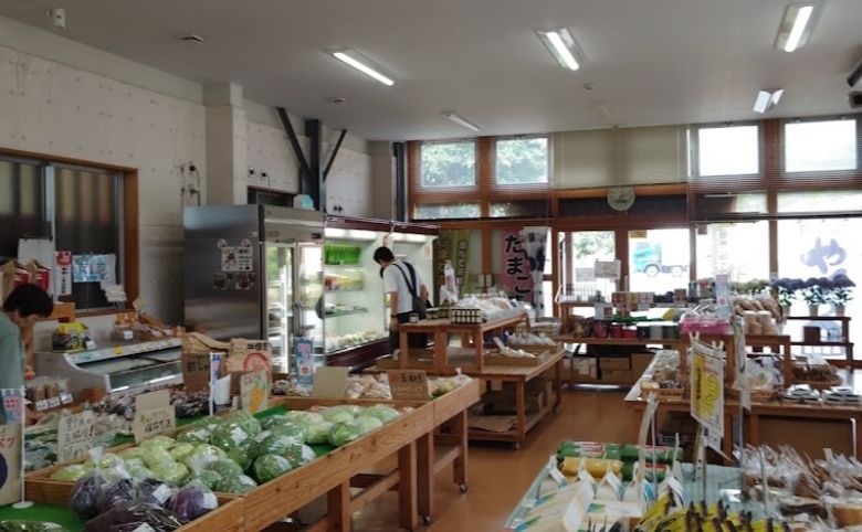 道の駅 むいかいち温泉の地元特産品