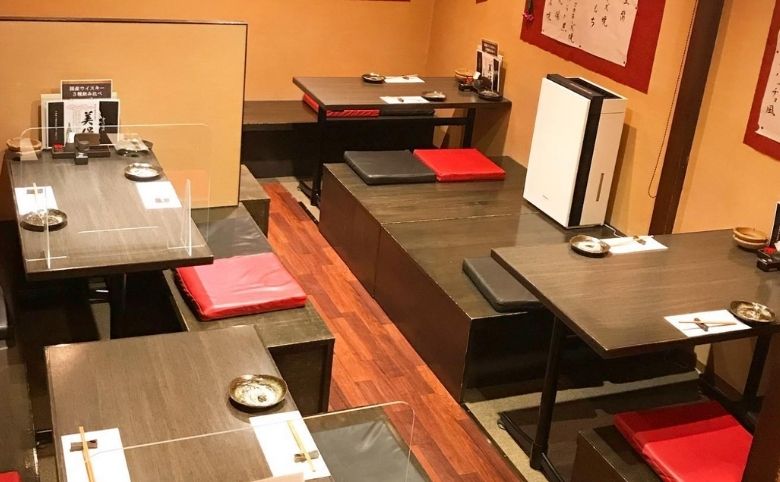 和ごころ料理 隠れみのの店内