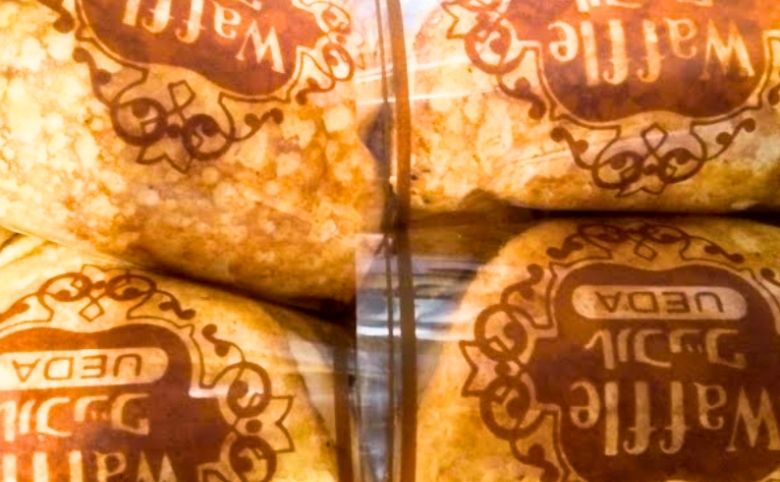(有)ウエダの洋菓子のワッフル