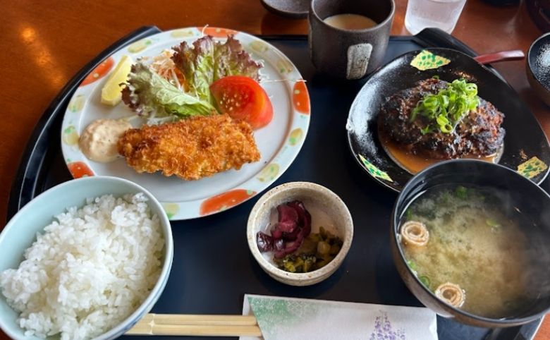 道の駅 むいかいち温泉のランチ