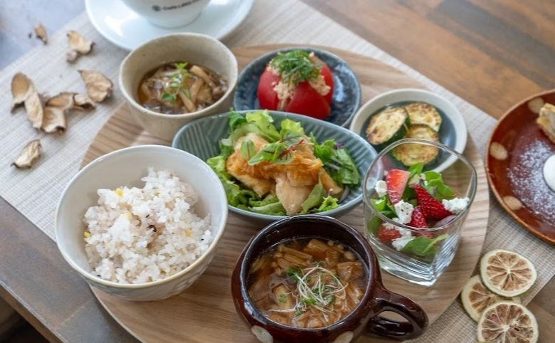 Cafe Terrasse LinQのランチ