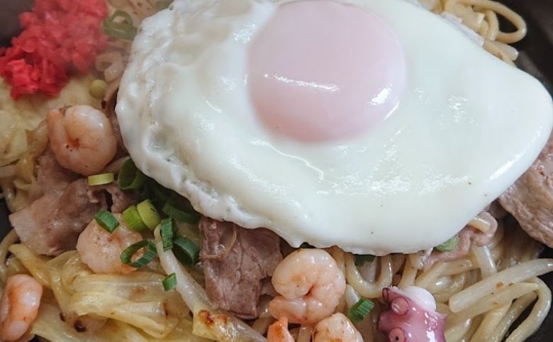 大阪やき三太 松江学園店の焼きそば