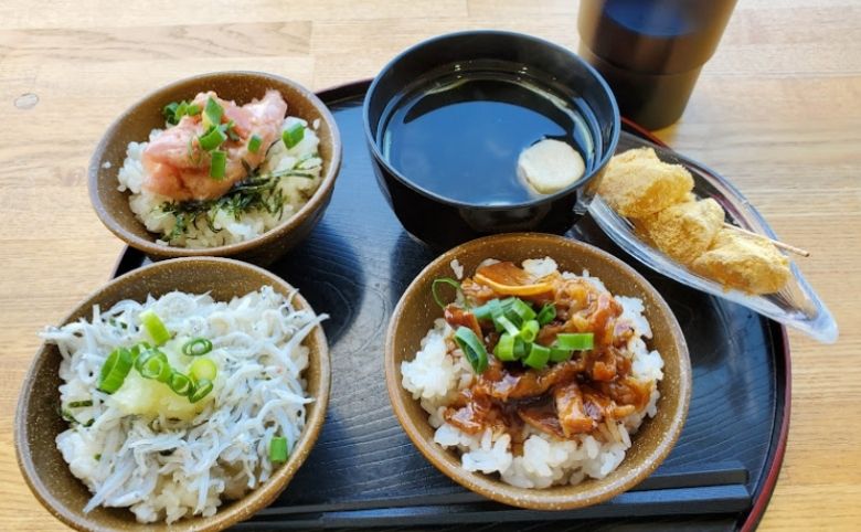 道の駅 ゆうひパーク三隅でお食事