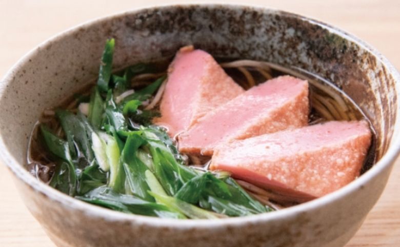 道の駅 サンエイト美都の赤てん蕎麦