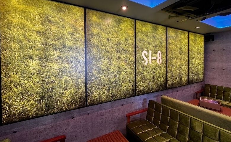 sand&shisha bar SU-7 shiba&shisha bar SI-8の店内の様子