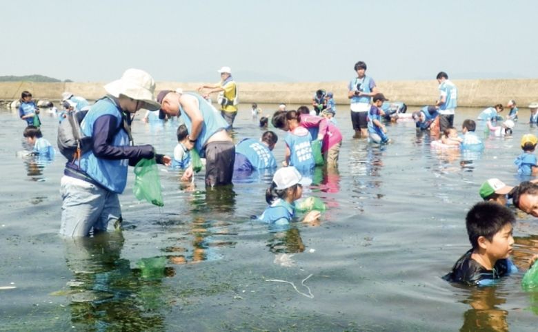 日本シジミ研究所の水辺の教室
