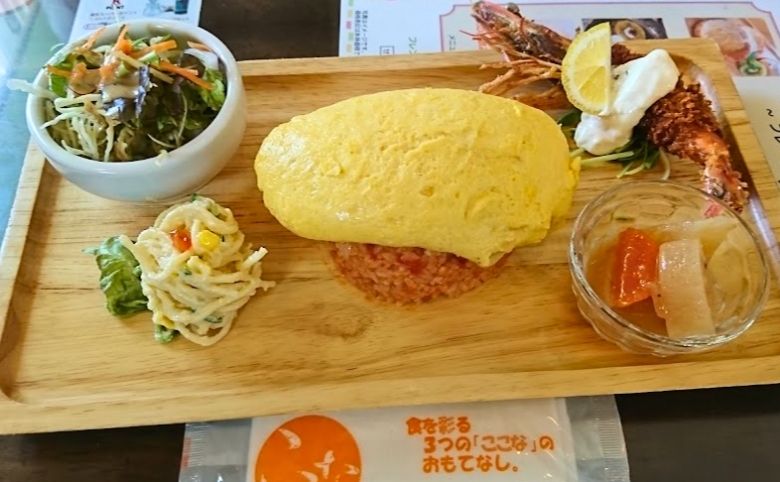 爽健美食 ここな 上乃木店のランチ