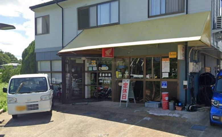 バイクショップナガセの外観