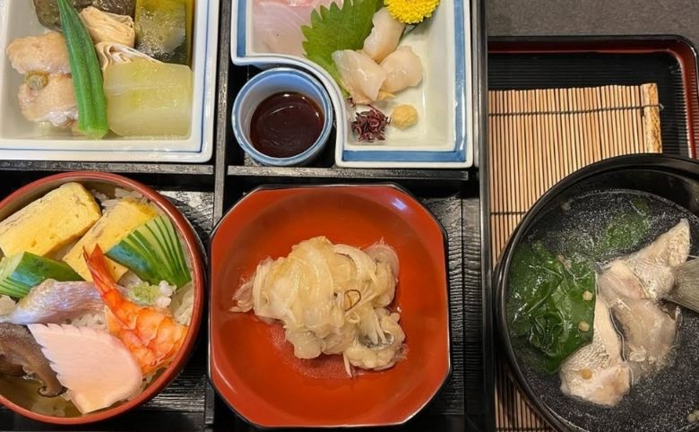 日本料理やわたがきのランチ