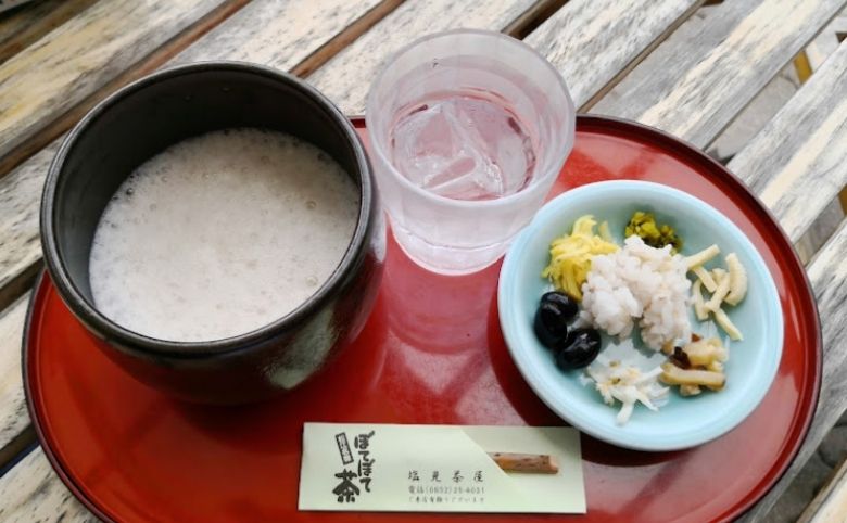 塩見茶屋のぼてぼて茶