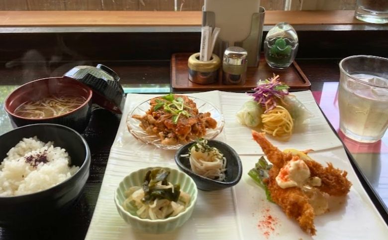 爽健美食 ここな 上乃木店のランチ