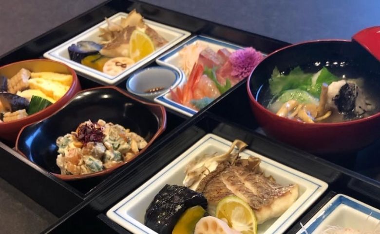 日本料理やわたがきのランチ