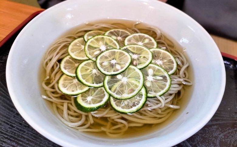出雲そば きがるの夏季限定すだちそば