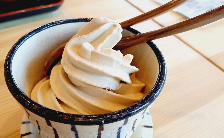 一福そばのそばソフト