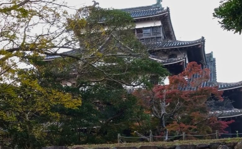松江城山公園の紅葉
